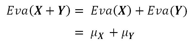Expected Value of the sum of variables